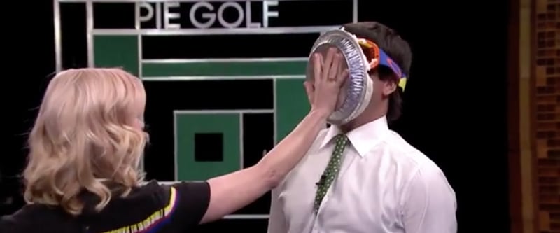 Bubba Watson Jimmy Fallon Tonight Show Tortengolf