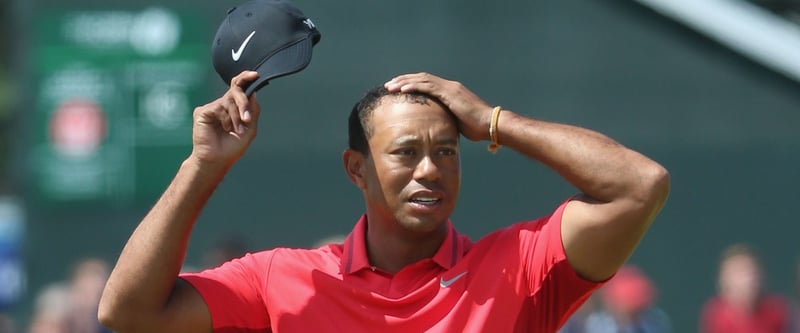 Historisch: Tiger Woods fällt zum ersten Mal seit seinem ersten PGA-Tour-Sieg aus der Top 100. (Foto: Getty)