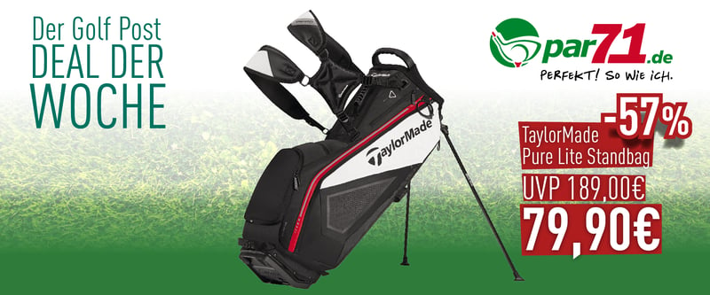 Deal der Woche: TaylorMade Pure Lite Standbag