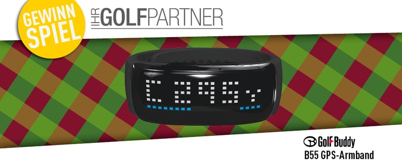 Gewinnspiel mit IhrGolfpartner: Sie können ein GPS-Armband von GolfBuddy gewinnen (Foto: Golf Post)
