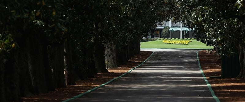 Die Magnolia Lane ist für eine Woche die wohl wichtigste Straße Augustas. (Foto: Getty)