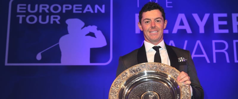 Rory McIlroy ist Spieler des Jahres 2015 auf der European Tour. Der Award wurde ihm am Dientag verliehen. (Foto: Getty)
