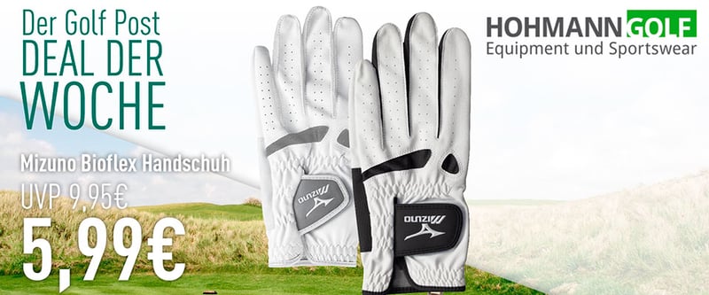 Deal der Woche: Mizuno Golf Bioflex & Callaway Dawn Patrol Handschuh