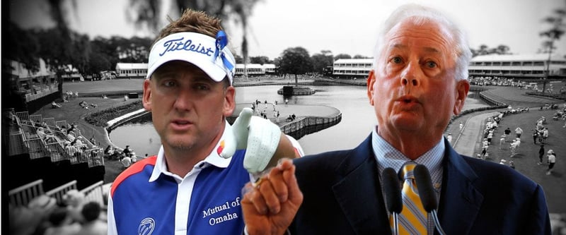 Ian Poulter und Ted Bishop (re.) weiter im Clinch. (Foto: Getty/Golf Post)