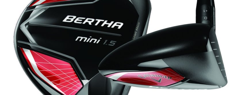 Callaway ist der zweite Hersteller, der mit dem Bertha Mini einen Mini-Driver auf den Markt bringt.