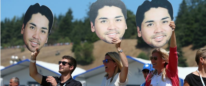 Jason Day kämpft mit seinem Kreislauf, wird aber zunehmend zum Publikumsliebling der US Open.