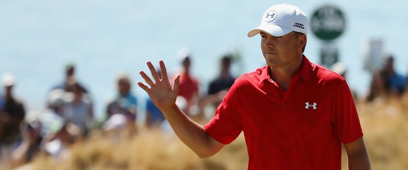 US Open: Quartett um Jordan Spieth an der Spitze