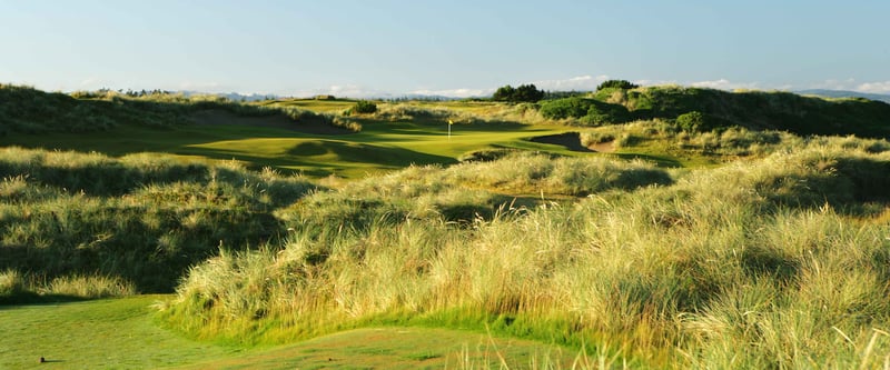 Der Golfplatz Bandon Dunes verläuft entlang der Pazifikküste. (Foto: Getty)