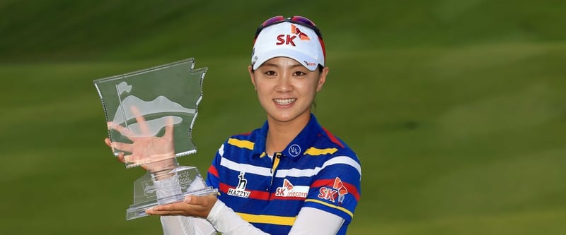 Na Yeon Choi holt sich bei der Walmart NW Arkansas Championship ihren zweiten Saisontitel ab. (Foto: Getty)