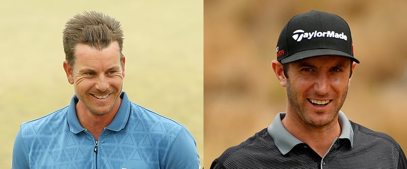 Henrik Stenson Dustin Johnson US Open