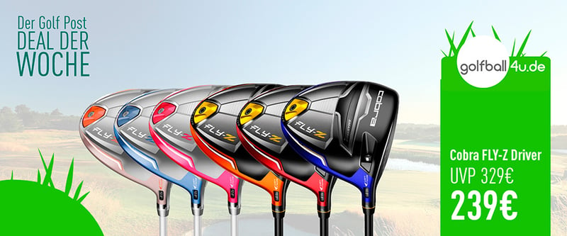 Farbenfroh und fehlerverzeihend: Der Cobra FLY-Z Driver im Deal der Woche! (Foto: Golf Post)