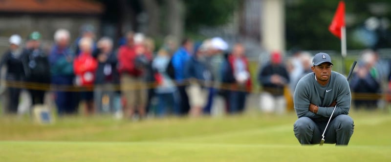 Tiger Woods auf der Suche nach der Form. Er selbst hat sich noch nicht aufgegeben. Oder doch? (Foto: Getty)