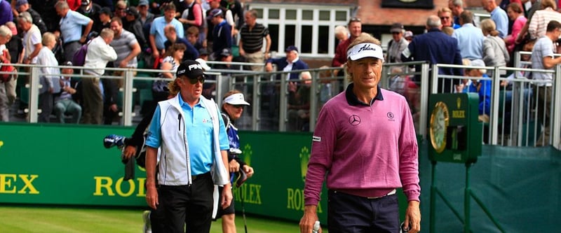 Bernhard Langer geht als Titelverteidiger in die Senior Open Championship 2015.