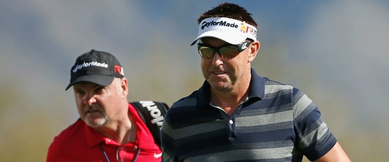 Schon lange kein Traumpaar mehr gewesen: Robert Allenby und Ex-Caddie Mick Middlemo. (Foto: Getty)