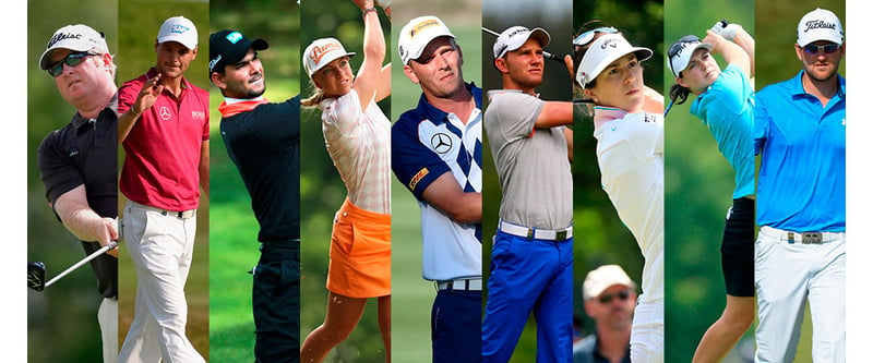 Die deutschen Golf-Stars in der Golf Post Halbzeit Analyse. (Fotos: Getty)