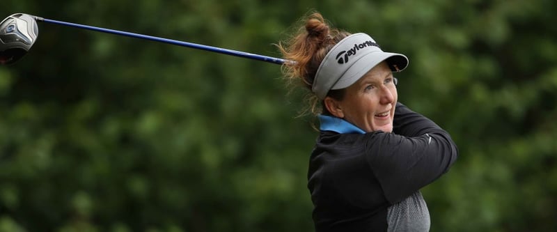 Beth Allen sichert sich bei der Ladies European Masters ihren ersten Karrieresieg. (Foto: Getty)