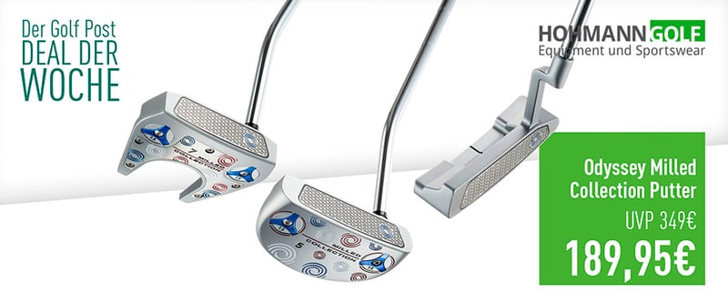 Odyssey Milled Collection im Deal der Woche mit Hohmann Golf. (Bild: Golf Post)