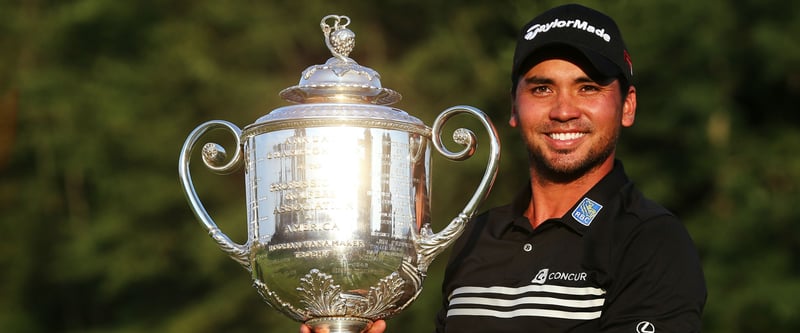 Jason Day darf jubeln: Er gewinnt die PGA Championship 2015. (Foto: Getty)
