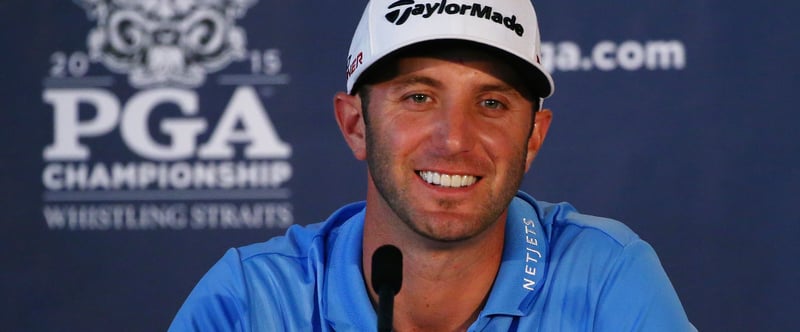 Dustin Johnson bleibt entspannt angesichts seines noch wartenden Majortitels. (Foto: Getty)