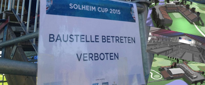 In St. Leon-Rot wird daran gearbeitet, zum Solheim Cup im September Party-Stimmung zu generieren.