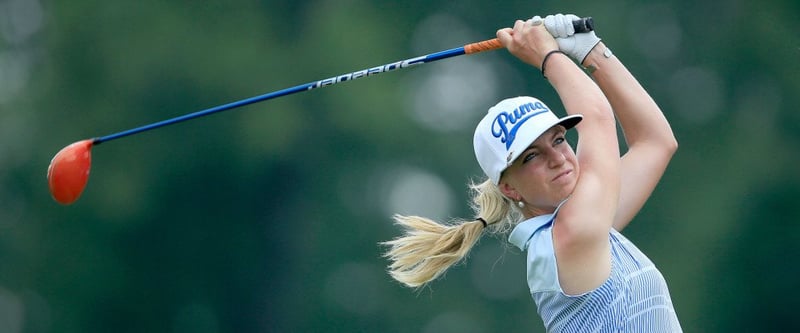 Sophia Popov lässt sich von Unwettern bei der Yokohama Tire LPGA Classic nicht beeindrucken. (Foto: Getty)