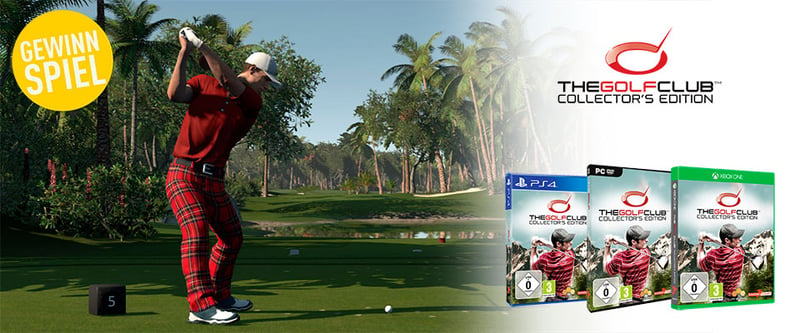 Beim Gewinnspiel von Golf Post zusammen mit Koch Media gibt es diese Woche das Spiel The Golf Club Collector’s Edition sowie eine PS4 zu gewinnen. (Bild: Golf Post)