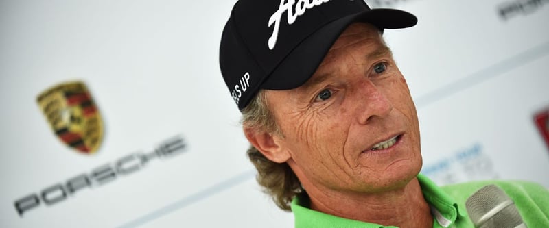 Bernhard Langer ist zurück in Deutschland: Im Rahmen der European Open sprach er am Mittwochabend mit der Presse. (Foto: Getty)