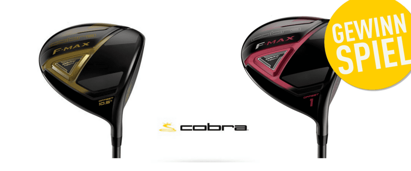 Jetzt einen F-MAX Driver von Cobra gewinnen! (Foto: Cobra Golf)