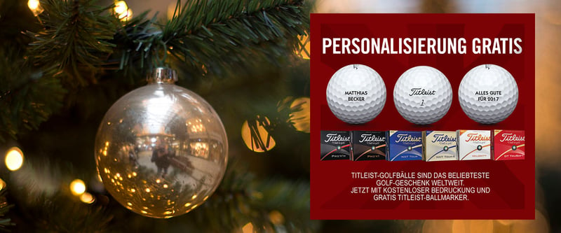 Titleist-Golfbälle jetzt mit kostenloser Bedruckung und gratis Titleist-Ballmarker. (Foto: Titleist)