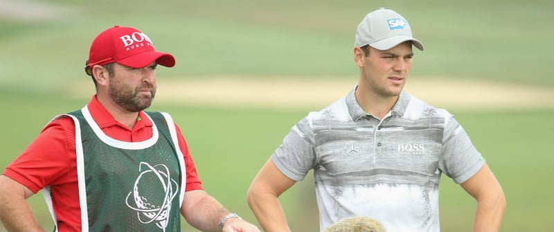 Ratlose Gesichter: Nicht nur Martin Kaymer war ratlos, auch sein Caddie Craig Connelly hatte keinen Ratschlag parat. (Foto: Getty)