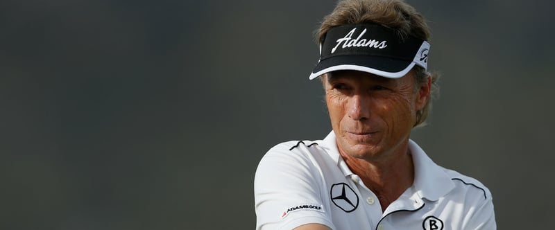 Das Ziel fest im Visier: Bernhard Langer geht mit breiter Brust ins Saisonfinale der Champions Tour. (Foto: Getty)