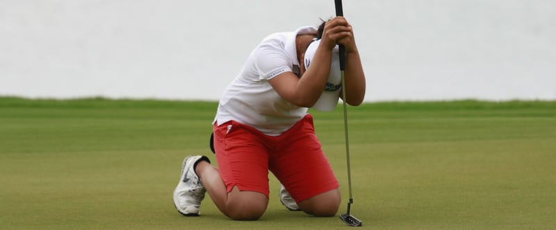 Manchmal ist es einfach zu Haareraufen, wenn der Ball nicht so will, wie der Golfer. (Foto: Getty)