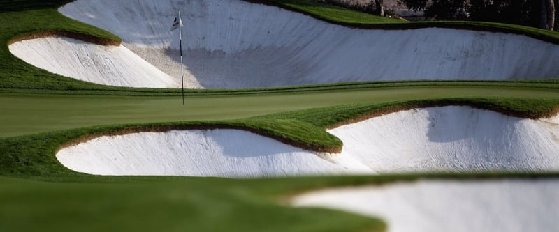 Noch einmal antreten, dann ist die European-Tour-Saison 2015 Geschichte. Wer sich den Titel wohl holt? Entschieden wird's auf dem Earth Course (Bild) des Jumeirah Golf Estates. (Foto: Getty)