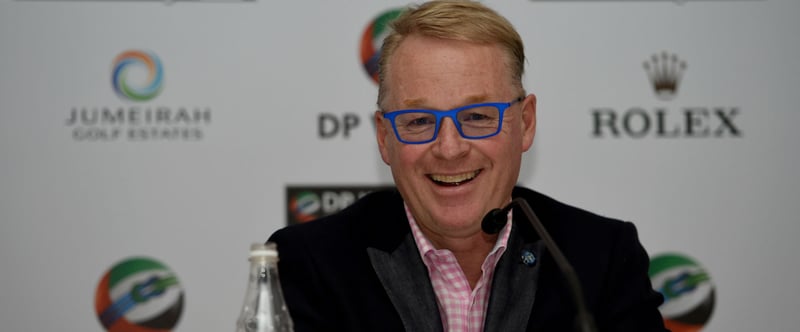 Der European-Tour-Geschäftsführer Keith Pelley gab am 17.11.2015 neue Regelungen für 2016 bekannt. (Foto: Getty)