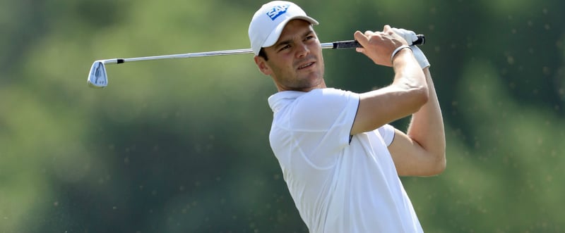 Wie schon an Tag zwei der DP World Tour Championship rettet sich Kaymer auf den letzten Metern. (Foto: Getty)