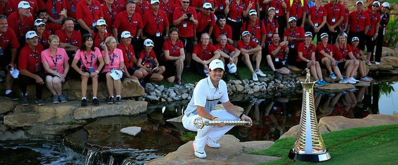 Rory McIlroy ist der DP World Tour Champion 2015. (Foto: Getty)