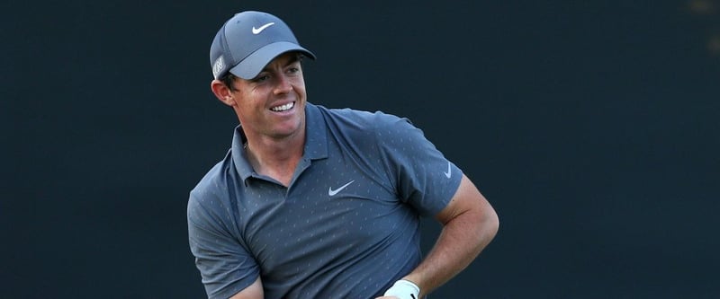 Trotz Lebensmittelvergiftung hat er gut lachen: Rory Mcllroy (Foto: getty)