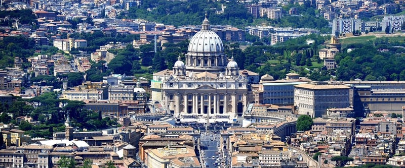 Blick auf Rom und den Vatikan. Hier wird 2022 der Ryder Cup stattfinden. (Foto: Getty)