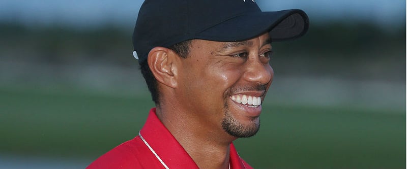 Trotz des großen Verletzungspechs und ohne Sieg 2015 bleibt Tiger Woods optimistisch. (Foto: Getty)
