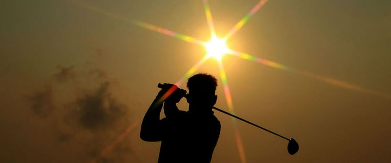 Auf dem Amata Spring Country Club der Sonne entgegen. (Foto: Getty)