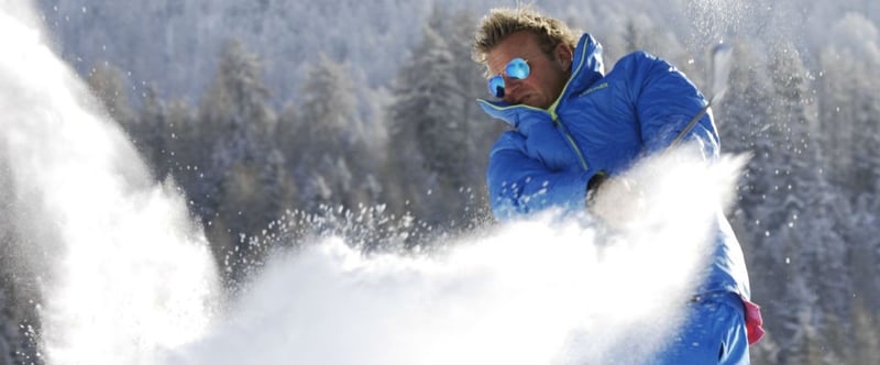 Adi Hengstberger ist zweifacher Schneegolf-Weltmeister.