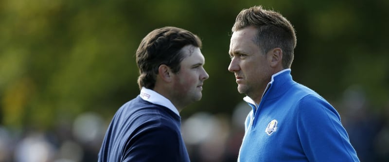 Patrick Reed und Ian Poulter sind die Gesichter der letzten Back Nine 2015. (Foto: Getty)