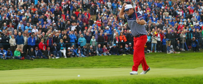 Patrick Reed sorgte beim Ryder Cup in Gleneagles nicht nur mit seinem Golfspiel für Aufregung. (Foto: Getty)