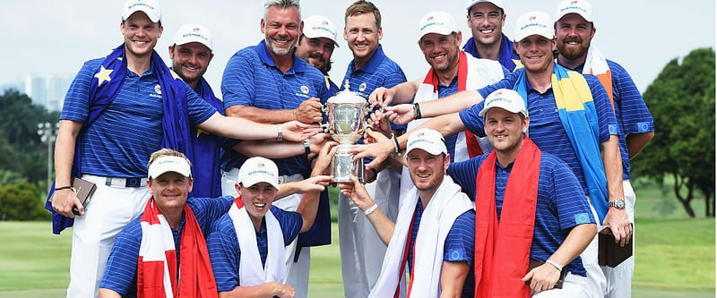 Der Sieg war nie in Gefahr: Team Europa gewinnt den EurAsia Cup 2016. (Foto: Getty)