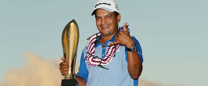 Fábian Gómez holt sich den Sieg bei der Sony Open auf Hawaii. (Foto: Getty)