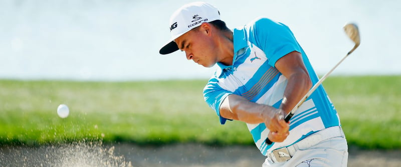 Rickie Fowler während einer Übungsrunde vor der Abu Dhabi HSBC Golf Championship. (Foto: Getty)