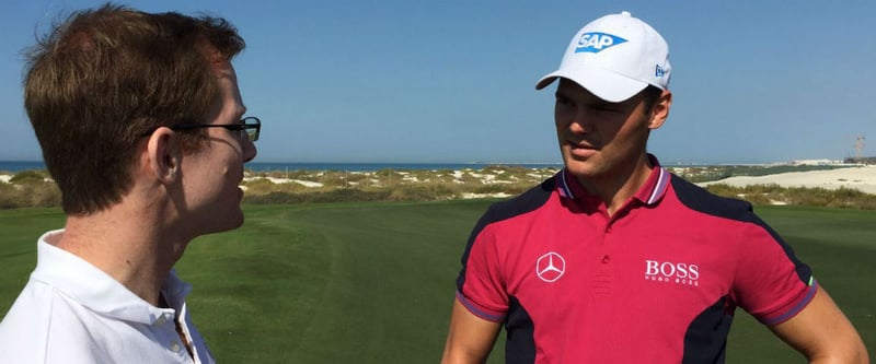 Golf Post traf Martin Kaymer in Abu Dhabi zu einem exklusiven Interview.