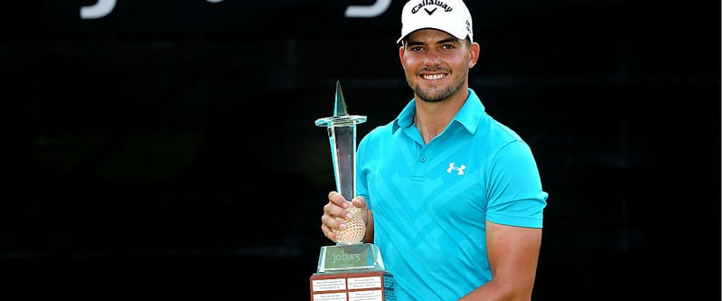 Emotionaler Sieger: Haydn Porteous gewinnt die Joburg Open. (Foto: Getty)