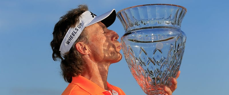 Bernhard Langer siegt schon zum dritten Mal bei der Chubb Classic. (Foto: Getty)