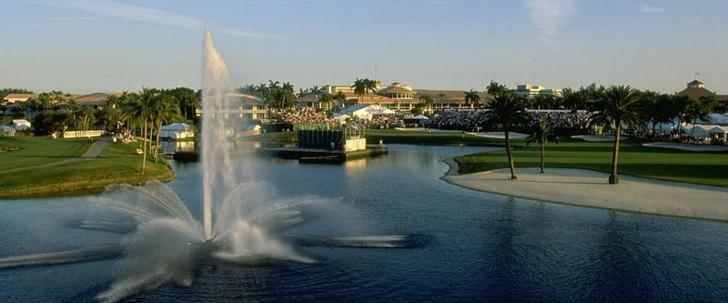 Ein Vorgeschmack auf das Blaue Monster bei der WGC Cadillac Championship. (Foto: Getty)